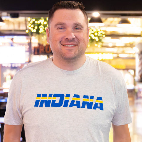 Indiana 80's Jersey White