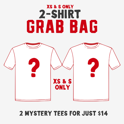 2-Shirt Small, XS/YXL Grab Bag