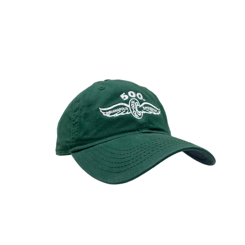 500 Speedway Green Dad Hat