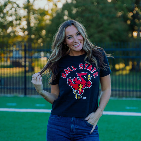 Vintage Ball State Charlie Womens Boxy