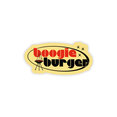 Boogie Burger Sticker