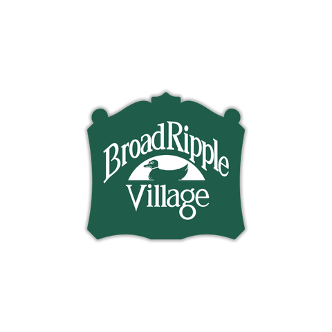 Broad Ripple Village Sticker