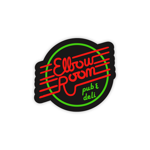 Elbow Room Sticker