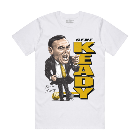 Gene Keady Heavyweight Caricature