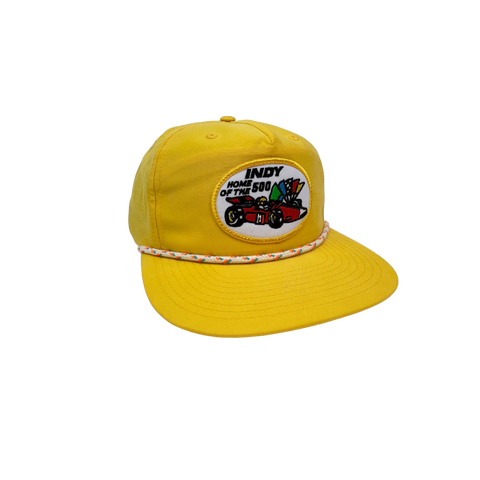 Indy Home Of The 500 Patch Rope Hat