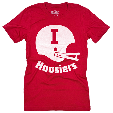 Hoosiers Helmet Crimson