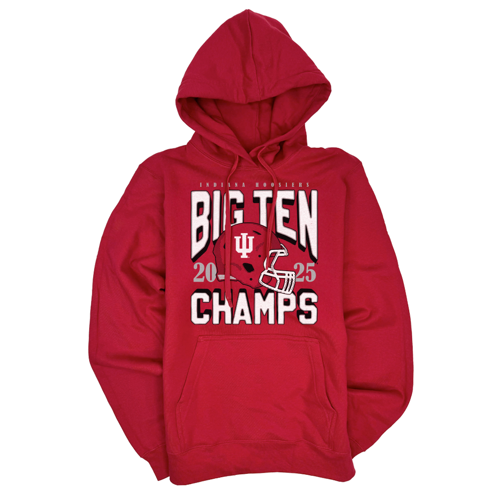 Indiana 2025 Big Ten Football Champs Hoodie – The Shop Indy