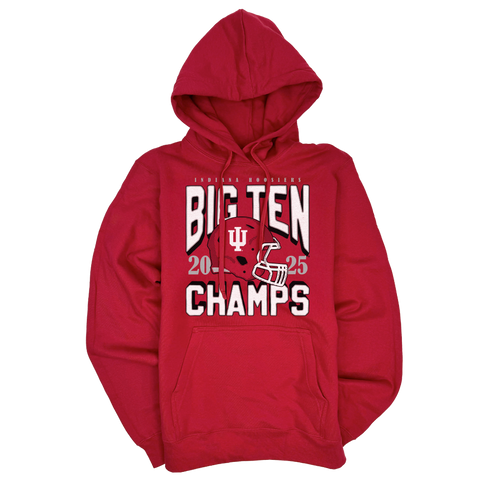 Indiana 2025 Big Ten Football Champs Hoodie