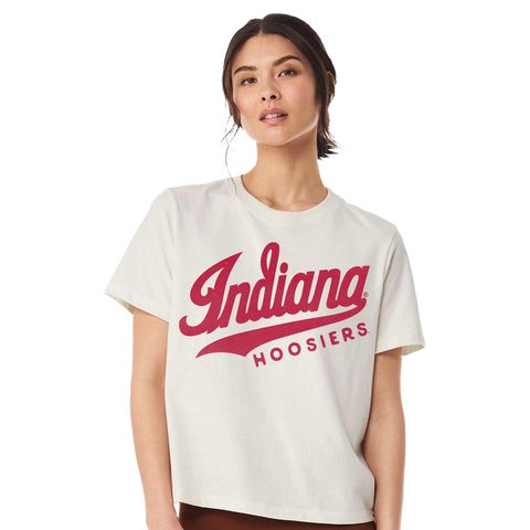 Indiana Hoosiers Women's Boxy Tee
