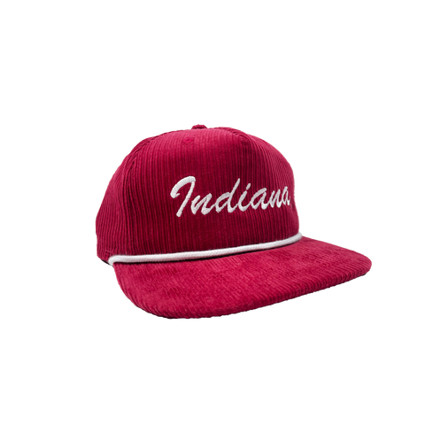 Indiana Script Corduroy Hat