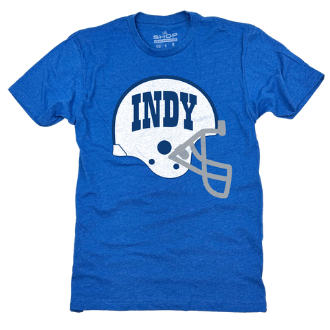 Indy Football Midfield Helmet Royal