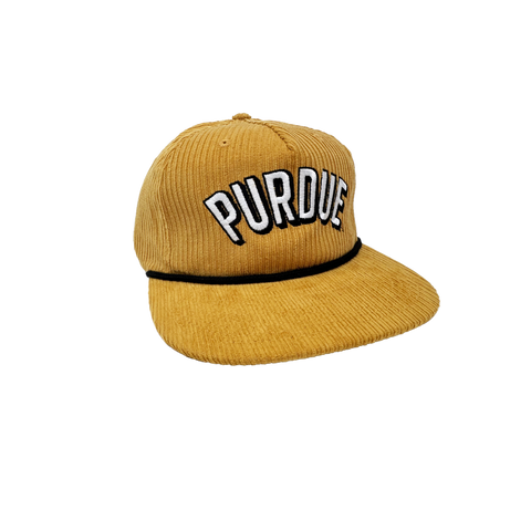 Purdue Arch Corduroy Hat
