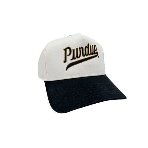 Purdue Basketball Script Legend 2-Tone Hat