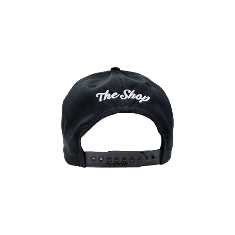 Purdue Drum Script Rope Hat Black