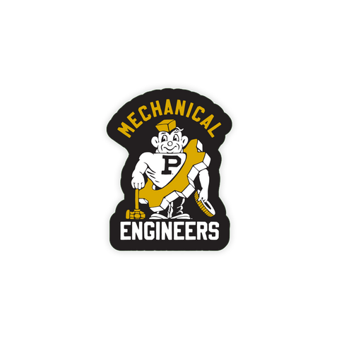Purdue Mechanical Engineering Sticker