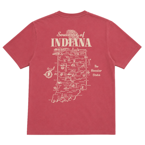 Souvenir Of Indiana: The Hoosier State
