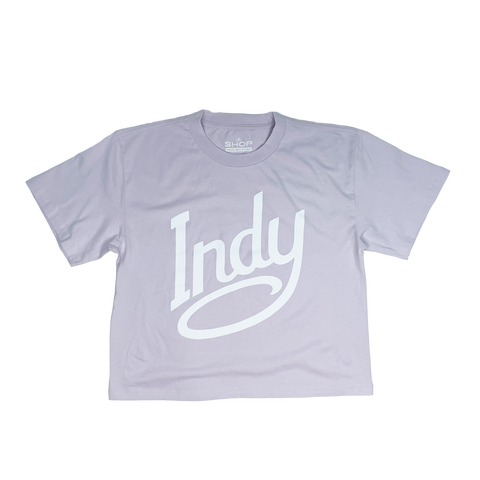 Visit Indy Womens Boxy Orchid