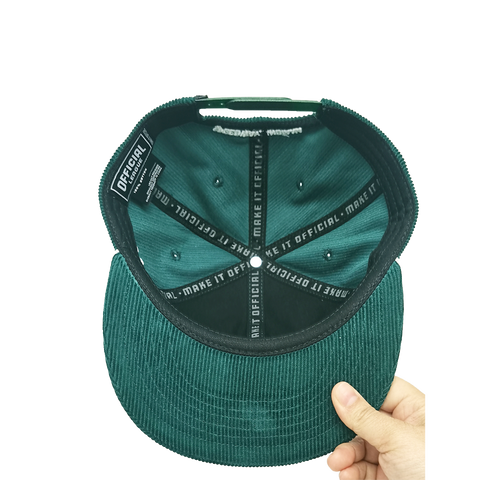 500 Speedway Green Corduroy Hat