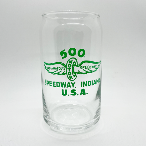 500 Speedway Green Glass