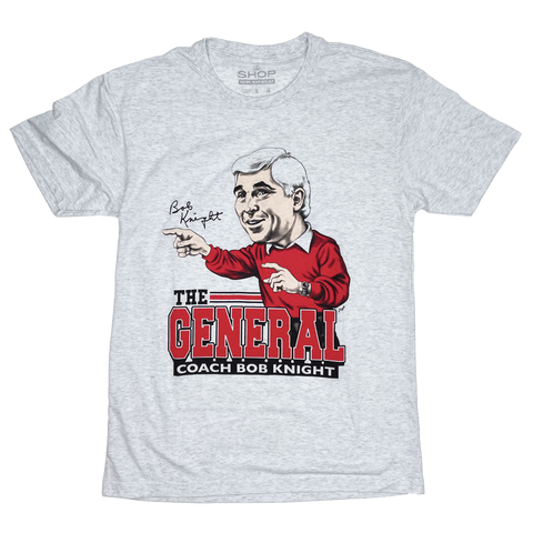Bob Knight Caricature