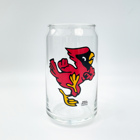 Vintage Charlie Cardinal Glass