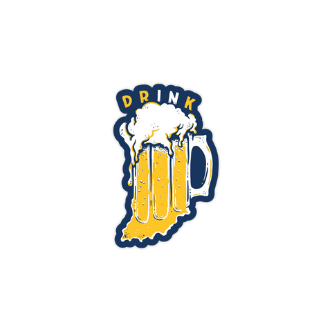 drINk Yonder Sticker