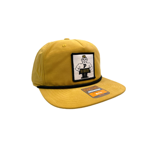 Go Boilers Gold Patch Hat