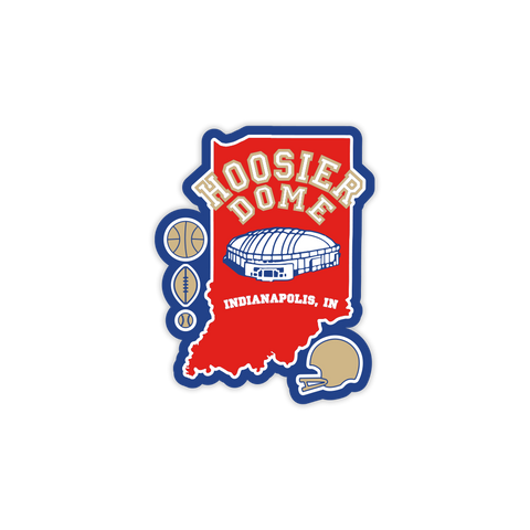 Hoosier Dome Sticker