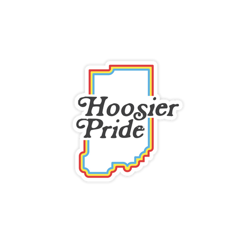 Hoosier Pride Sticker