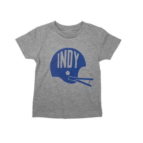 Indy Football 80s Grey Kids