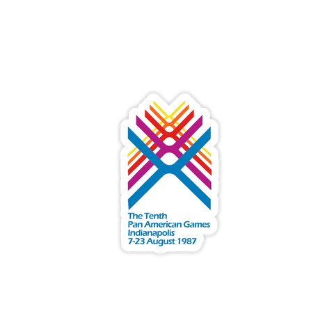 1987 Pan Am Games Sticker