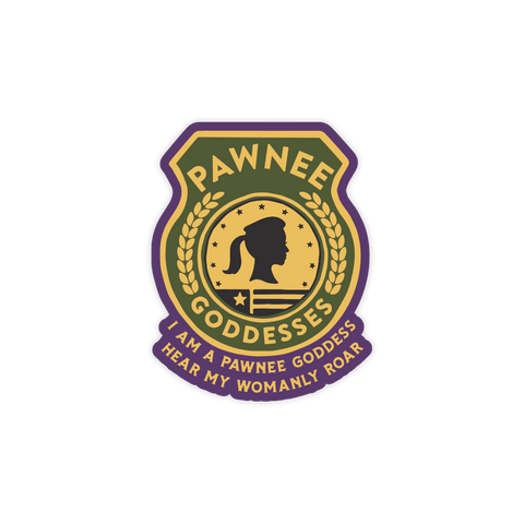 Pawnee Goddesses Sticker