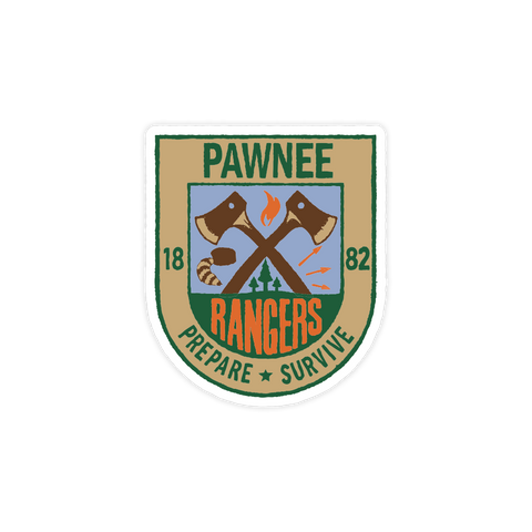 Pawnee Rangers Sticker