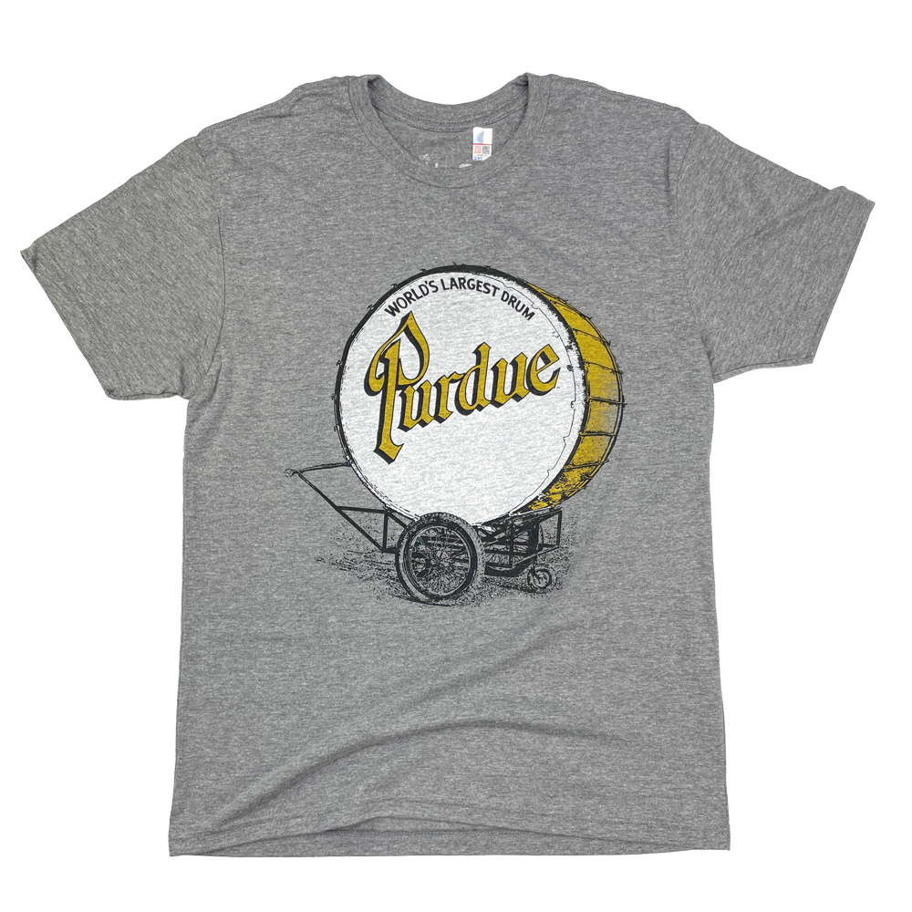 Purdue Big Drum T-skjorte | PurduePurdue Big Drum T-skjorte | Purdue  