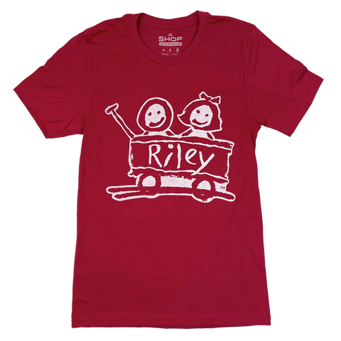 Riley Logo Tee Red