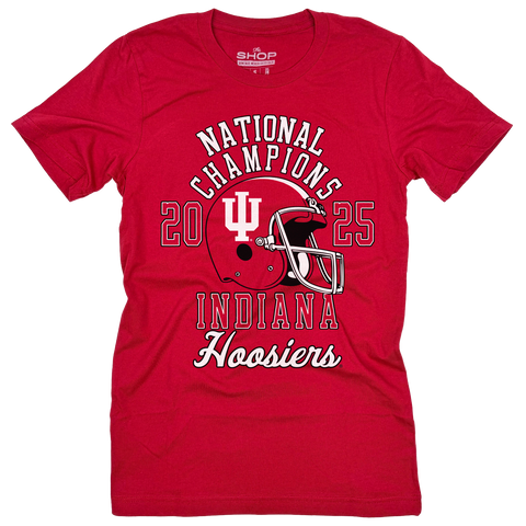 2025 Indiana National Champions Crimson Tee