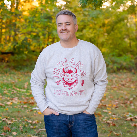 Hoosier The Bison '25 Crewneck