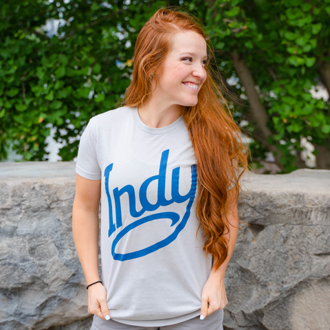 Visit Indy Oatmeal Tee