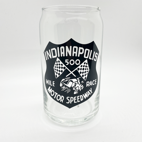 500 Mile Race Badge Glass