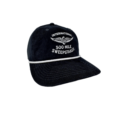 International 500 Mile Sweepstakes Corduroy Hat