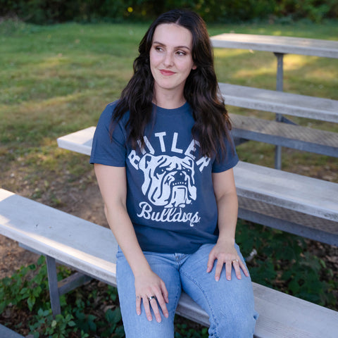 Vintage Butler Bulldogs Womens Boxy