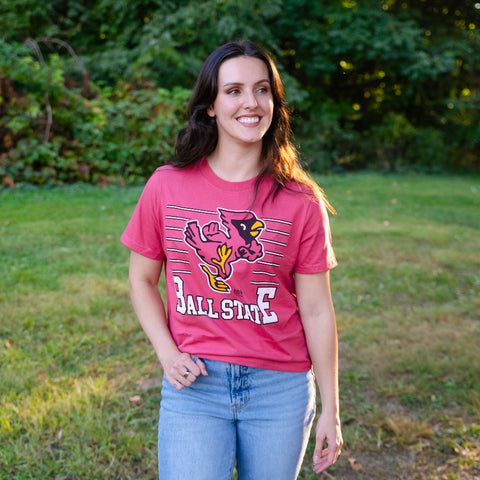 Ball State Dancing Charlie Womens Boxy