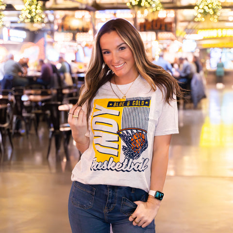 INDY Basketball Blue & Gold