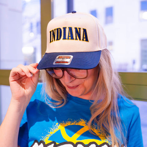 Indiana Basketball Blue & Gold 2-Tone Hat