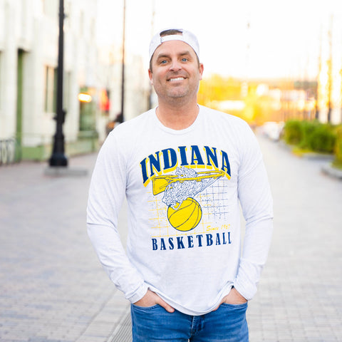 Indiana basketball Blue & Gold '24 Long Sleeve