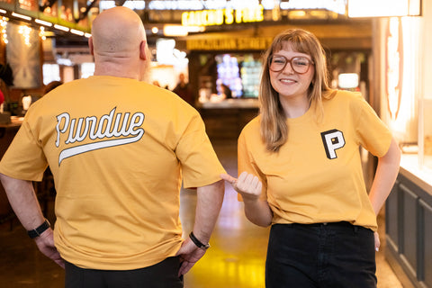 Vintage Purdue Gold Shooters Shirt
