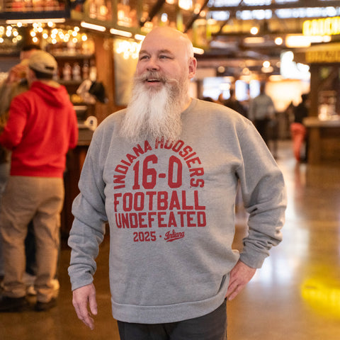 2025 Indiana Football Undefeated Crewneck