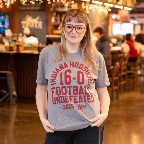 2025 Indiana Football Undefeated Tee