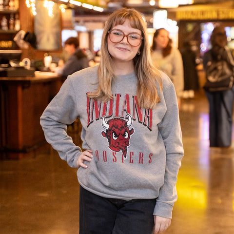 Indiana Arch Bison Crewneck