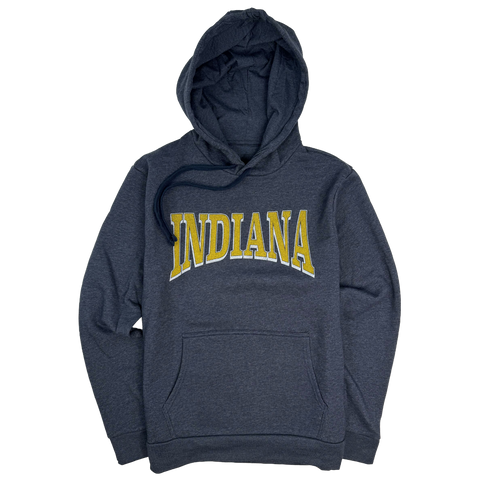 Indiana Blue & Gold Classic Arch Hoodie
